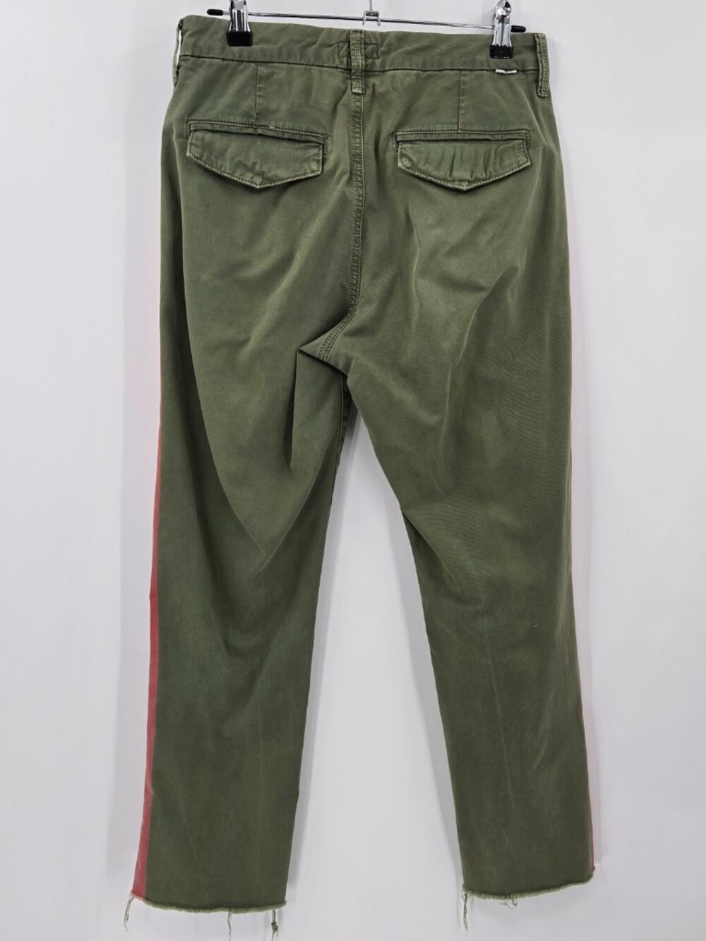 MOTHER The Shaker Prep Fray Pants Fatigue - Picture 2 of 5